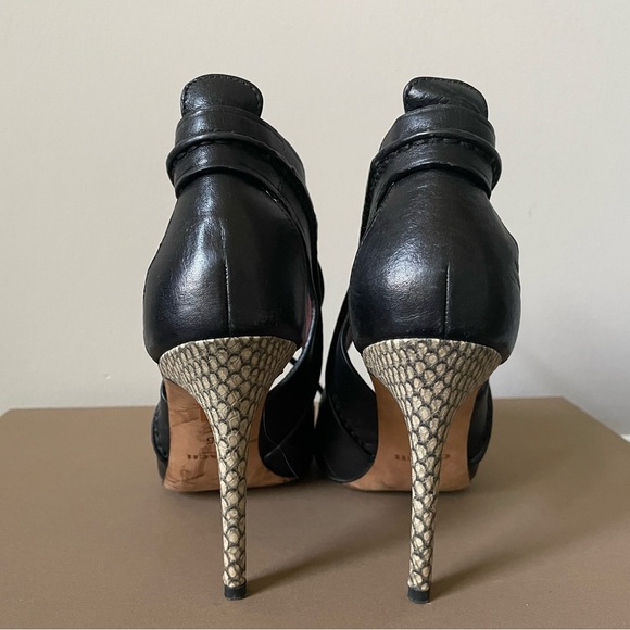 COACH high heels sandals leather size 7.5 - Picture 3 of 7